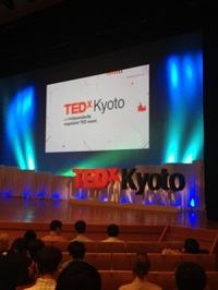課外活動：　TEDx京都に行ってきました
